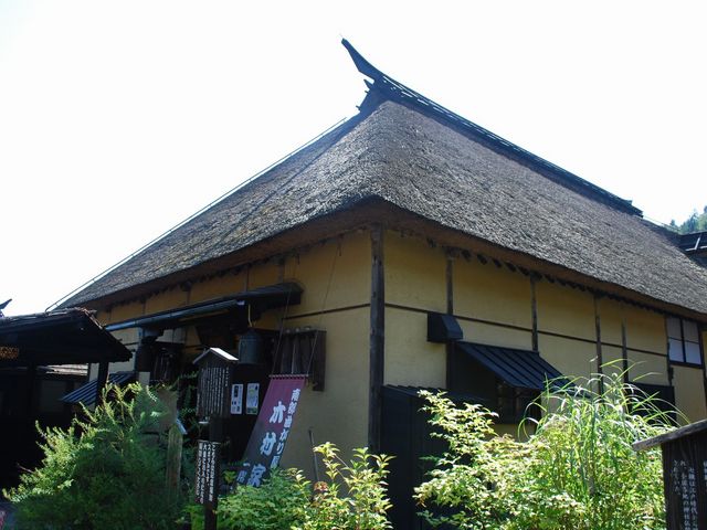 南部曲がり屋「木村家」外観こちらがお日帰りの休憩処でございます。_薬師温泉 旅籠
