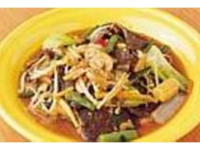 『牛肉のスタミナ炒め』(819円)_にんにくや 港店