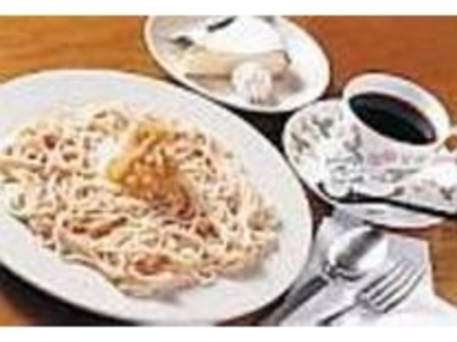 パスタ・ドリンク・ケーキセット1100円_cafe JAZZ40/30