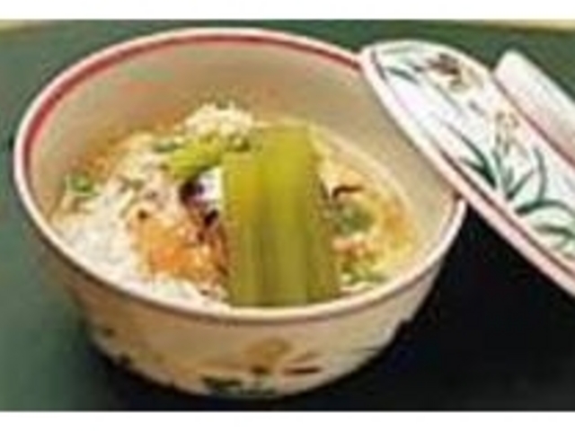 飛竜頭(ひろす)の玉子あんかけ800円_割烹 いいむら