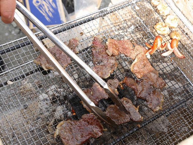 バーベキュー台があります。_京都田舎暮らし体験古民家