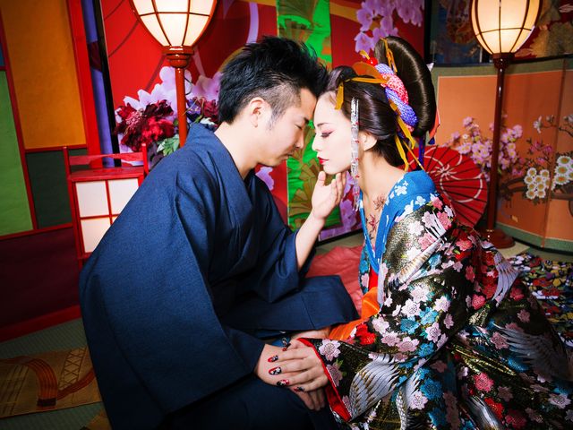 彼氏や旦那と一緒にカップル体験!デートにもプレゼントにもお勧めです!_花魁体験スタジオやまと桜