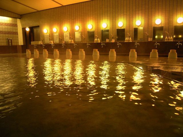 みどりの宿 萬松閣【大浴場・菖蒲湯】美肌効果・疲労回復効果も抜群と言われております♪_みどりの宿 萬松閣