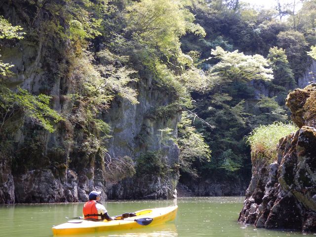 渓谷を水上散歩_フォレステラ