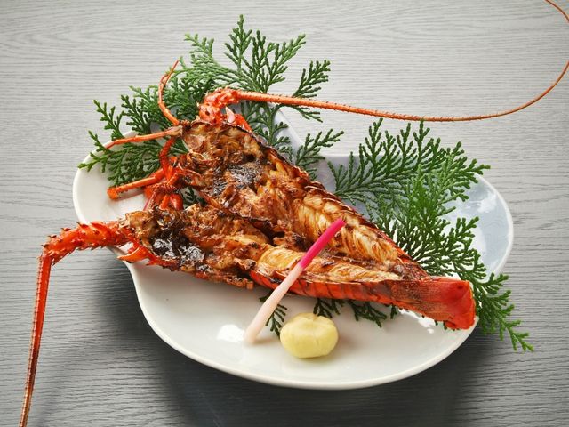 伊勢えび鬼がら焼き_割烹大喜