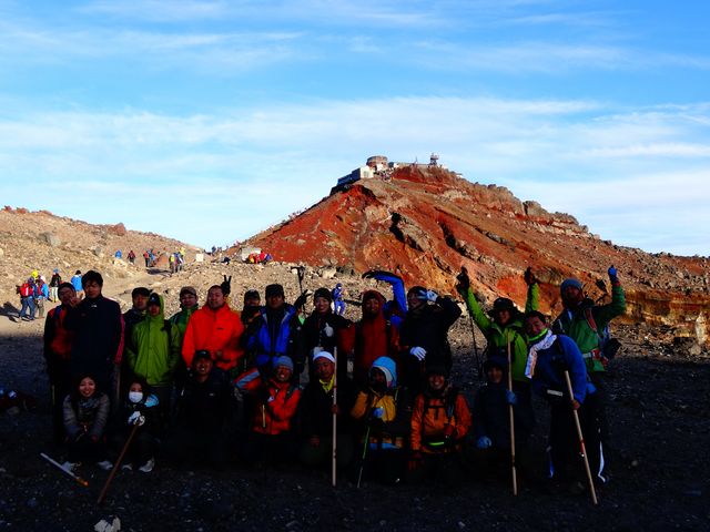 富士登山「剣ヶ峰」_富士山ネイチャーツアーズ