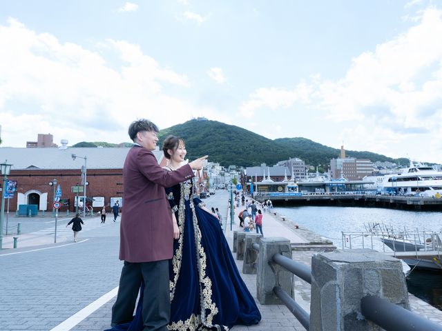 カップルでドレス体験&タキシード体験で素敵な思い出作り_函館和洋モダン貸衣裳館