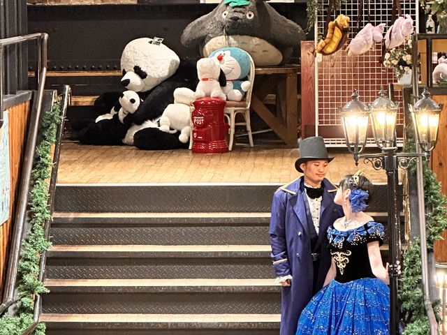 雨の日でも楽しめる、本格的ドレス体験_函館和洋モダン貸衣裳館