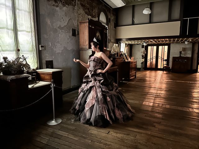 自分へのご褒美、超豪華なドレス体験フォト_函館和洋モダン貸衣裳館