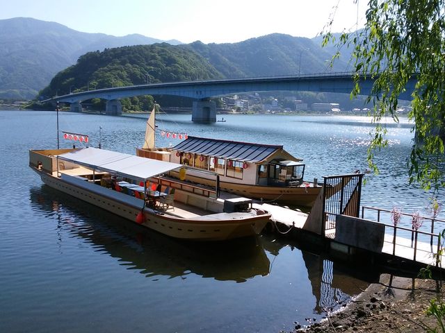 河口湖屋形船