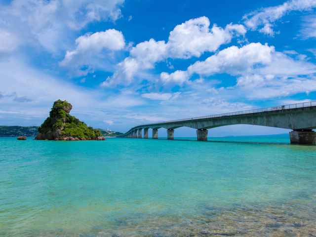 古宇利島へ行くコースもありますよ!_沖縄サンゴツアー