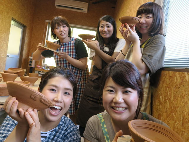 女子旅〜_風炎窯アクティブアーチ陶芸倶楽部