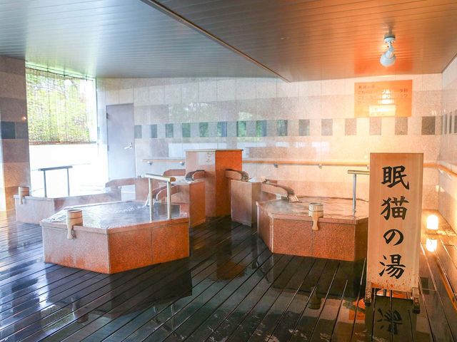 半露天風呂「眠り猫の湯」(女性)_大江戸温泉物語 Premium鬼怒川観光ホテル