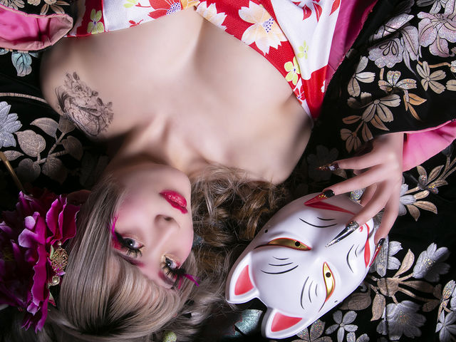 花魁プラン_花魁体験studioあられ京都駅前店