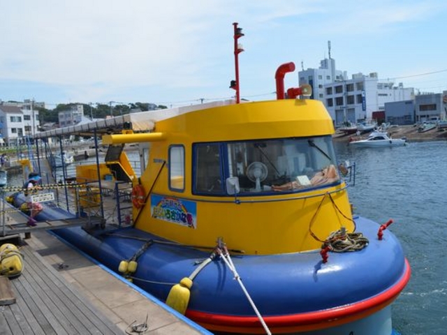 水中観光船 にじいろさかな号