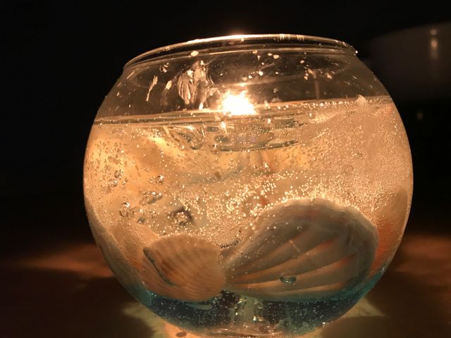 シェルキャンドル_キャンドル教室灯花