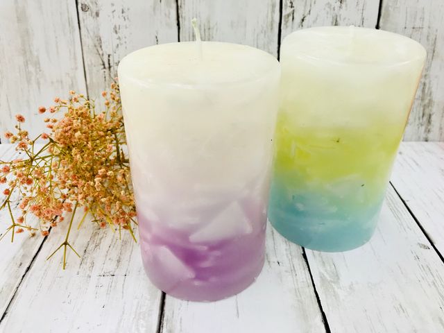 チャンクグラデキャンドル_キャンドル教室灯花