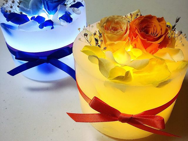 火を灯さないLED花キャンドル
小さなお子様・ペットがいる方にも安心してお使いいただけます
プレゼントにもオススメです_e+Haru