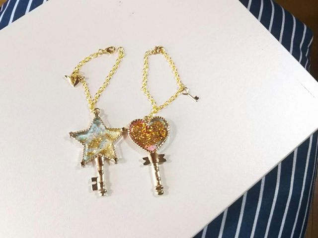 レジンクラフト体験者の作品A_手芸工房Hana