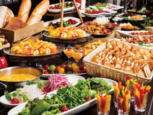 朝4時からやっている朝食ビュッフェ ※現在は和・洋定食での提供のみ_ホテルJALシティ羽田東京 Cafe&Dining HARUHORO