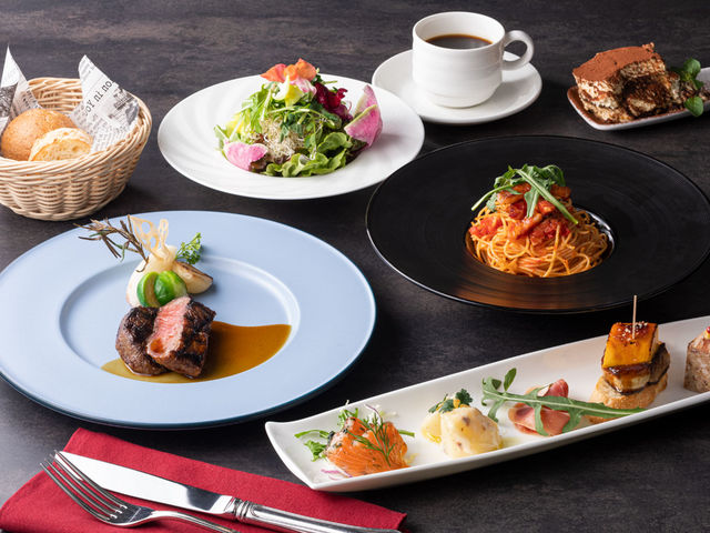 予約なしOK ディナーコース_ホテルJALシティ羽田東京 Cafe&Dining HARUHORO