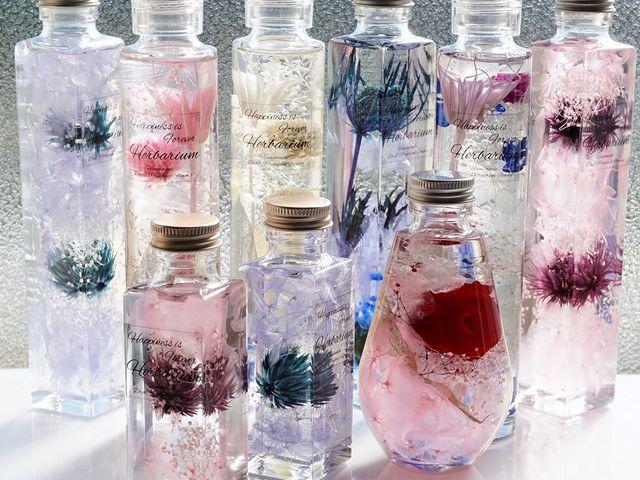ガラスボトルの種類も様々にございます!_AtelierChouette-アトリエシュエット-