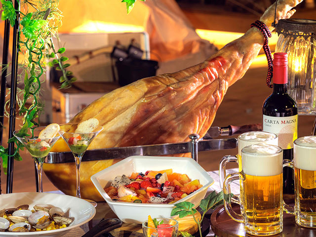 【ブッフェ料理+120分飲み放題!】ビアガーデン2025 Chef’s Table “とれたて北海道”_ANAクラウンプラザ千歳 HASKAP The Garden