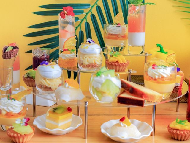 【7-8月毎日開催!】スイーツ&ランチブッフェ「夏の清涼デザート&とれたて北海道」_ANAクラウンプラザ千歳 HASKAP The Garden