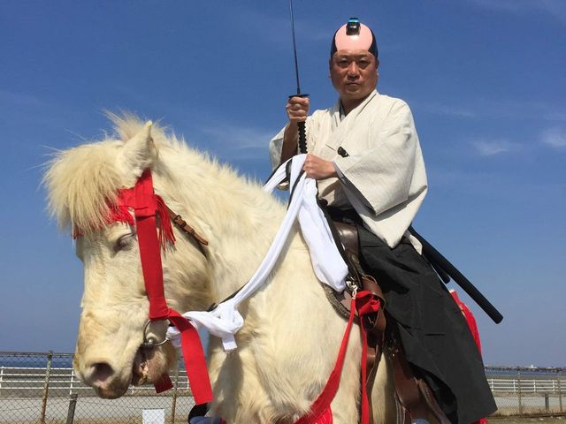 暴れん坊将軍にもなれます。_ふれあい牧場フロンティア