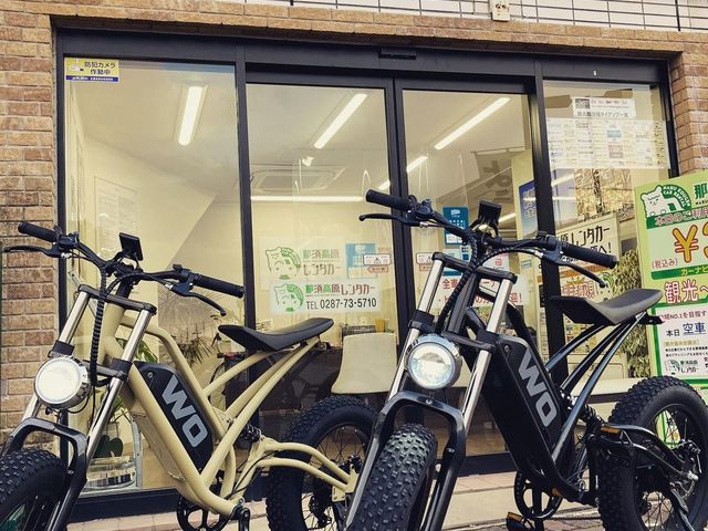 各種類ご用意しております_那須塩原サイクルステーション