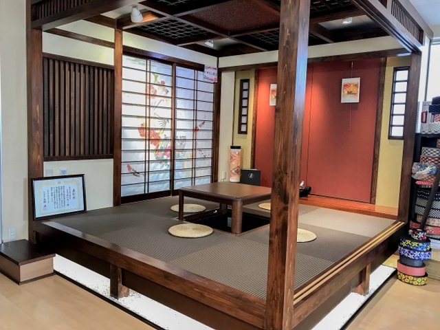 畳の部屋が展示されております_たたみの関川 水戸店