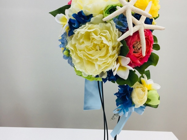 ブーケ作りも承っております_オレンジフラワーズ