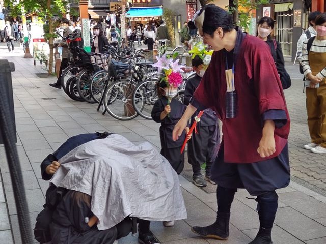 土遁の術??_忍者体験場 時空館(忍者の里暁月)