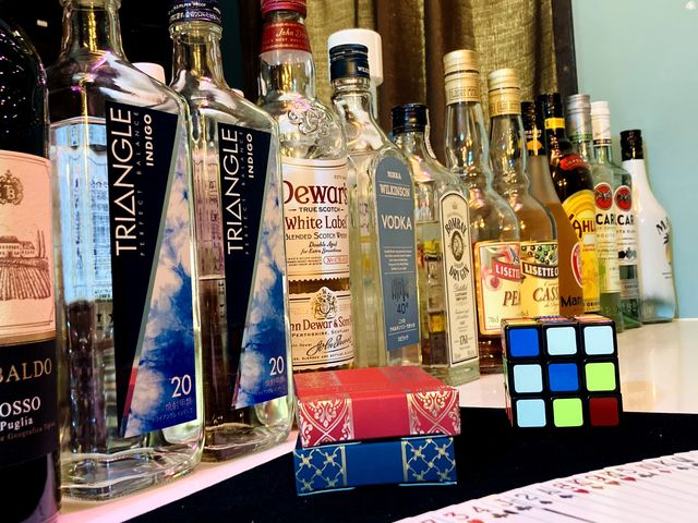 飲み放題のお酒の種類も豊富にご用意しております_マジックバーミラクル