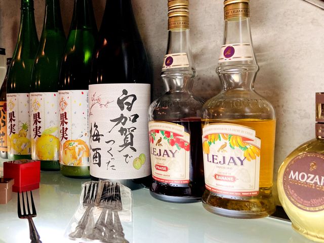 飲みやすくて美味しい果実酒も揃えております_マジックバーミラクル