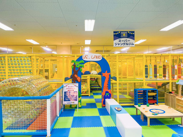 皆様のご来店を心よりお待ちしております。子供の室内遊び場キッズランドUS_キッズランドUS 大分由布挾間店