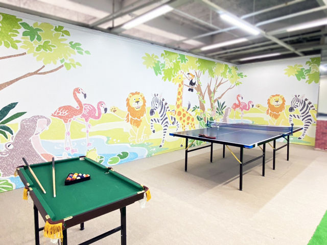 キッズランドUSのスーパージャングルジムや滑り台やボールプール、フワフワなエア遊具等々、室内アスレチックでとっても楽しい!_キッズランドUS 奈良香芝店