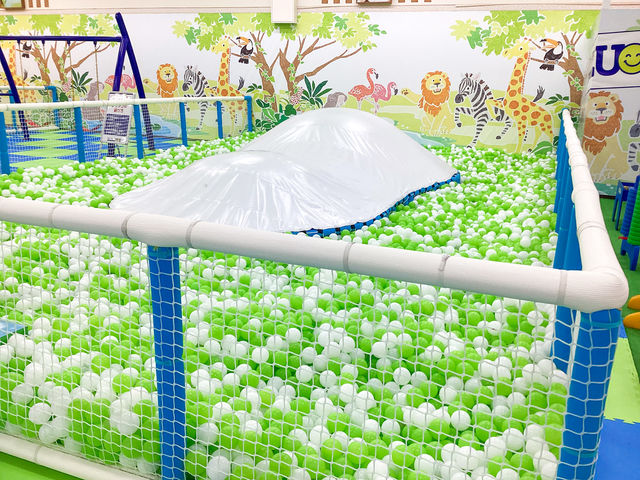 近くの室内遊び場!だから暑い日も寒い日も雨の日も天気を気にせずゆっくり遊べる全天候型屋内遊園地。_キッズランドUS 山口店