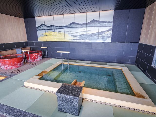 最上階 畳風呂_函館湯の川温泉 海と灯/ヒューイットリゾート
