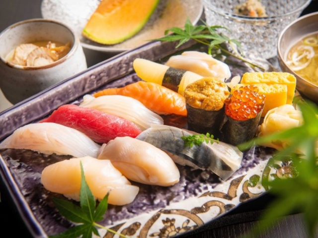 昼食 寿司御膳_函館湯の川温泉 海と灯/ヒューイットリゾート