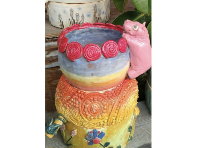 生徒さんと作った芳香蒸留流水器_8%WAKUWAKU