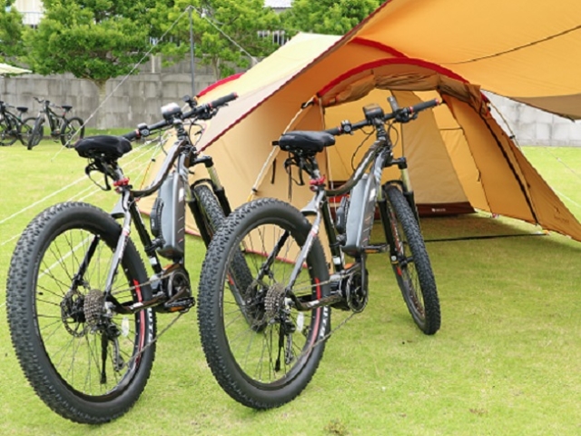 【レンタサイクル】
ベネリ E-Bike_すさみのレンタサイクル