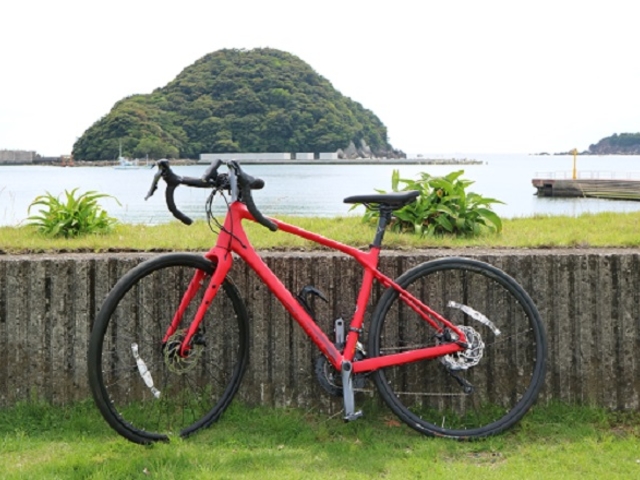 【レンタサイクル】
ロードバイク_すさみのレンタサイクル