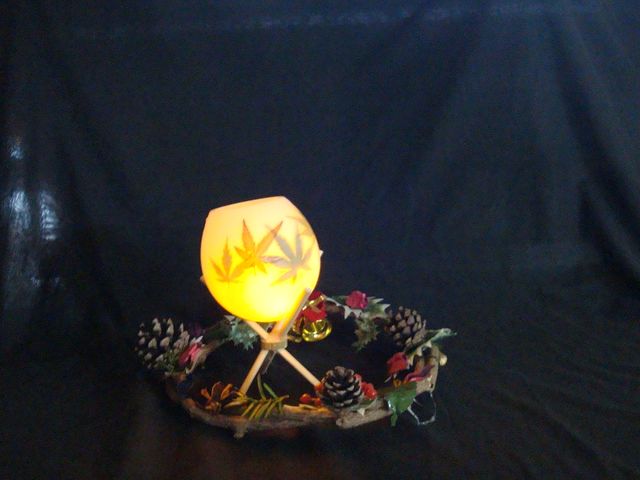 ロウの電飾(ワックスボール)を体験出来ます。_後藤商店