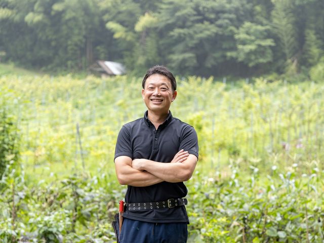 ワイン醸造用ブドウも作っております。_須藤農彩園