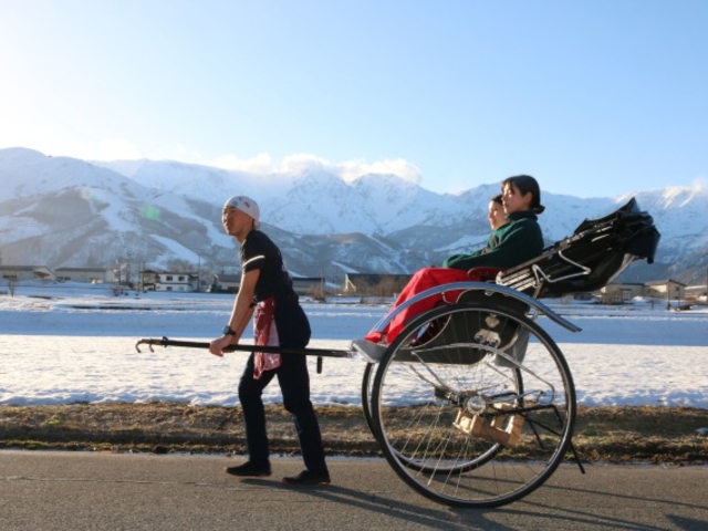 白馬人力車