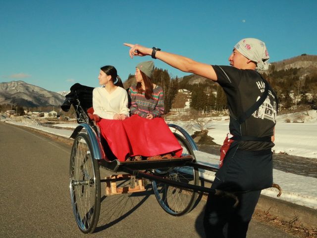 白馬人力車
