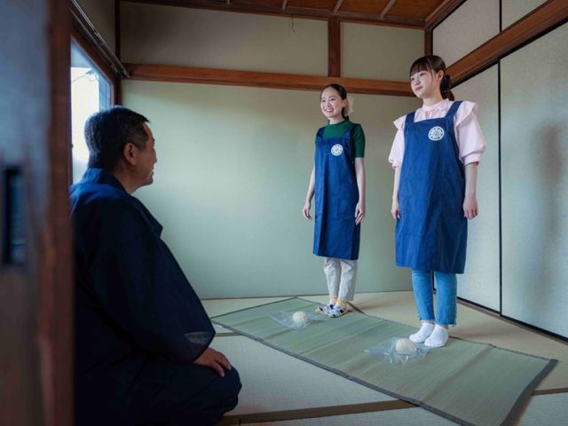 うどん生地は、一晩、熟成した玉状ものをお渡しします。_手作りうどん