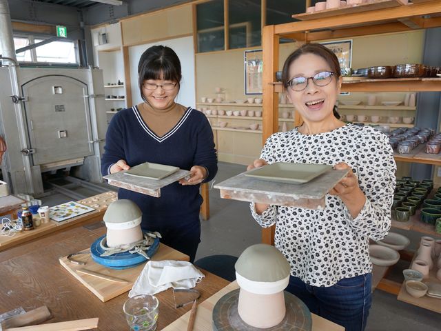 たたら体験_窯元織部本店(Atelier ORIBE)