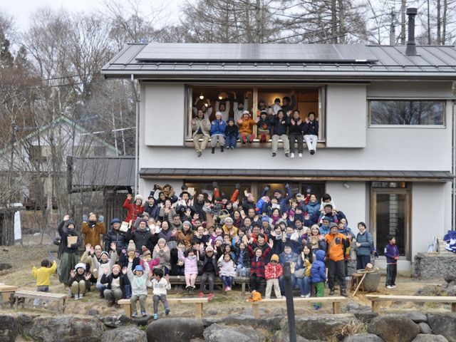 モデル循環の家にて_株式会社アトリエデフ 八ヶ岳営業所